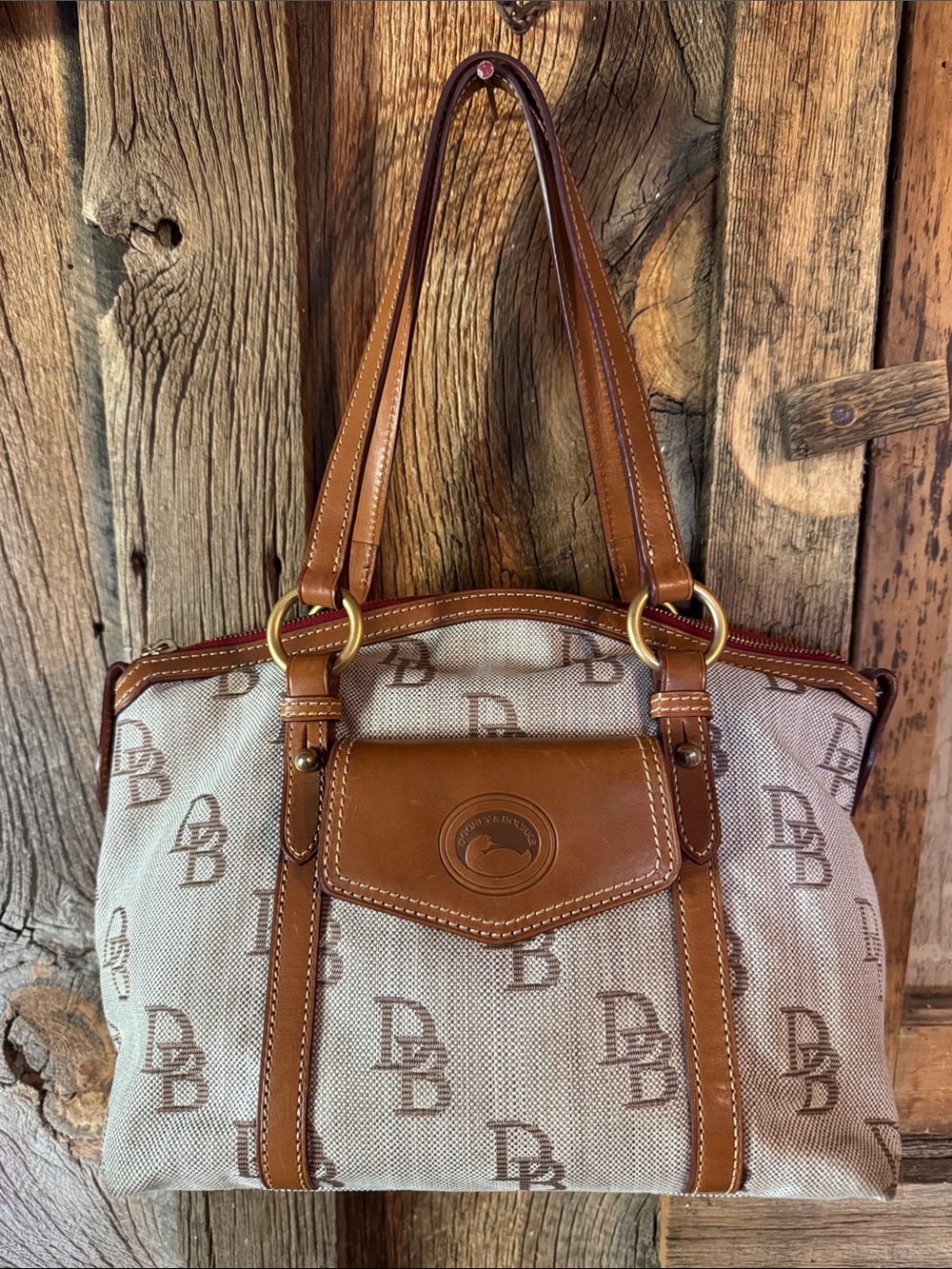 Dooney & Bourke Florentine Jacquard Front Pocket Satchel